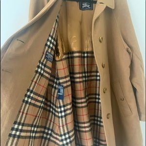Burberry Vintage Wool Coat